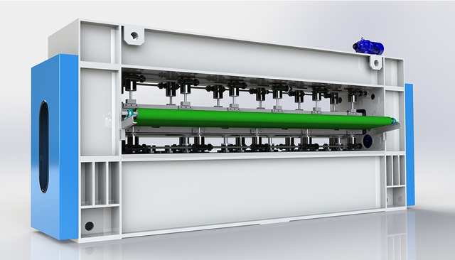섬유 가공을위한 벨로 머신